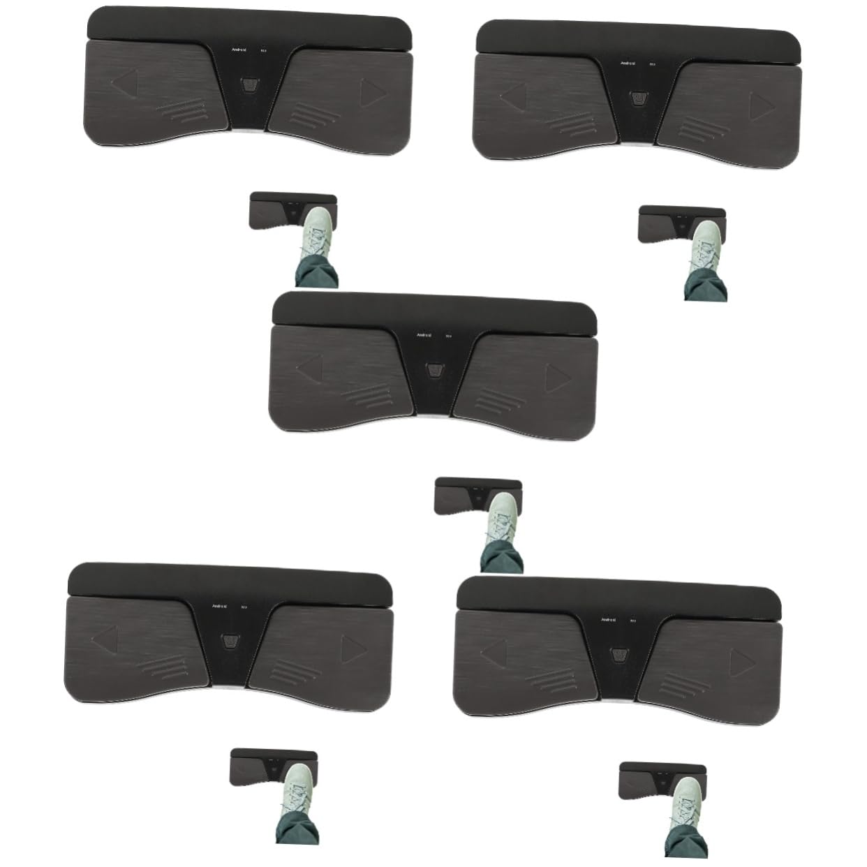 TOYANDONA 5 Uds Volteador De Página Inteligente Volteador De Página Automático Simple Inalámbrico Música Turner Pedal Pedal De Pie Volteador De Página Volteador De Página Multiusos