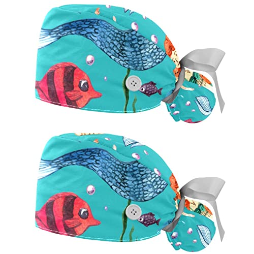 Casquettes de travail respirantes JDEZ et chapeaux bouffants de protection