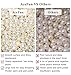 AceFun 1825pcs Pearl Beads for Jewelry Making Pearls for Crafts with Hole Faux Pearls 6 Sizes Mixed 4mm 6mm 8mm 10mm 12mm 14mm Loose Ivory Fake Pearls for Bracelet Necklace DIY, Decor and Vase Filler