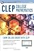 CLEP&reg; College Mathematics Book + Online (CLEP Test Preparation)