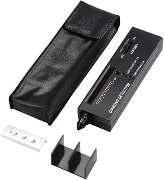 High Precisions Diamonds Tester Pen Testing Tool ABS Texture Device for Jewelers