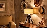 Designer Table LAMP Stand Wooden Tripod Stand by NAUTICALMART