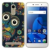 Tiene una buena tenacidad Litao-Case LLM Funda para ZTE Blade A602 Funda TPU Suave Silicone Carcasa Case Cover 2