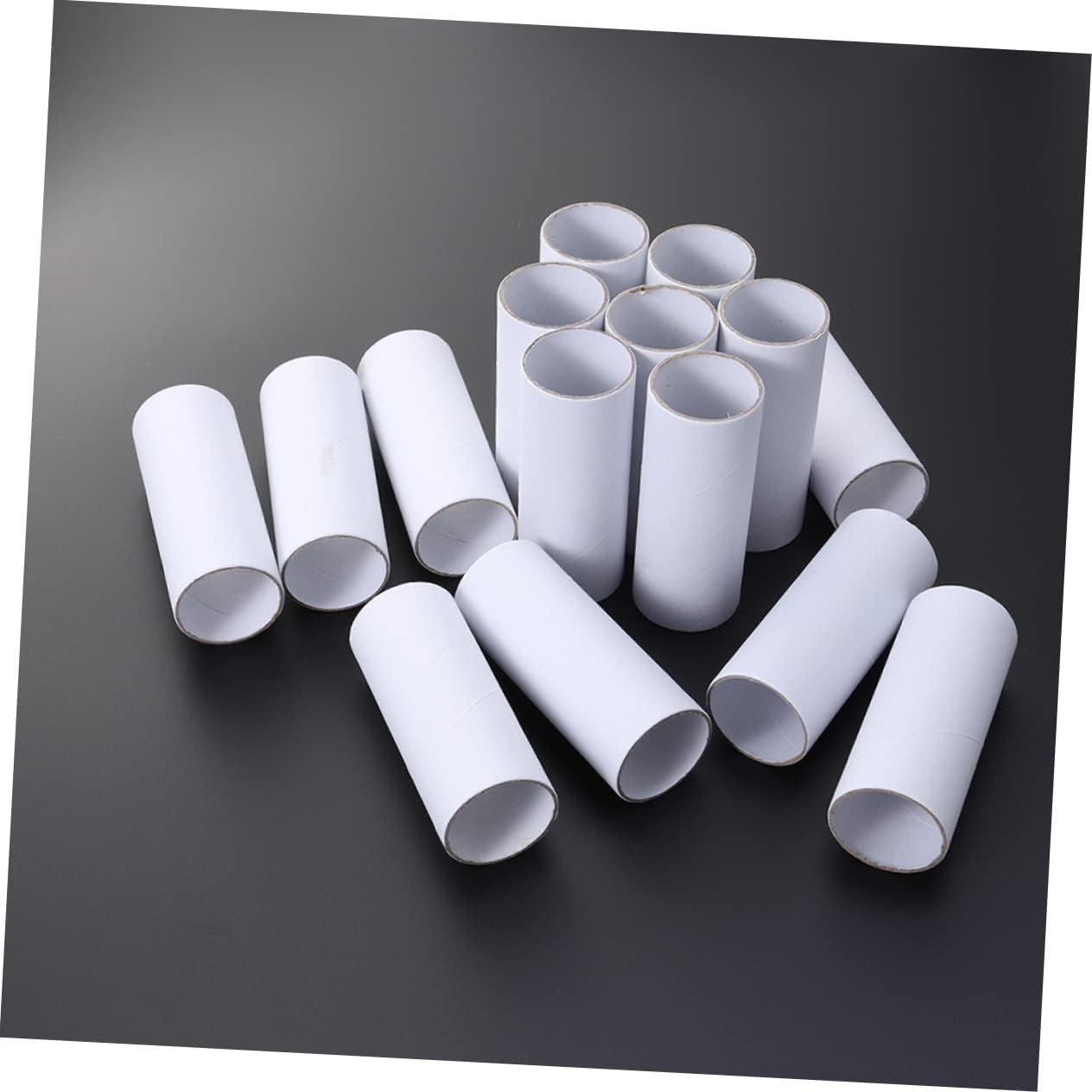 White Kraft Paper Tubes 20pcs for Art Drawings and Posters