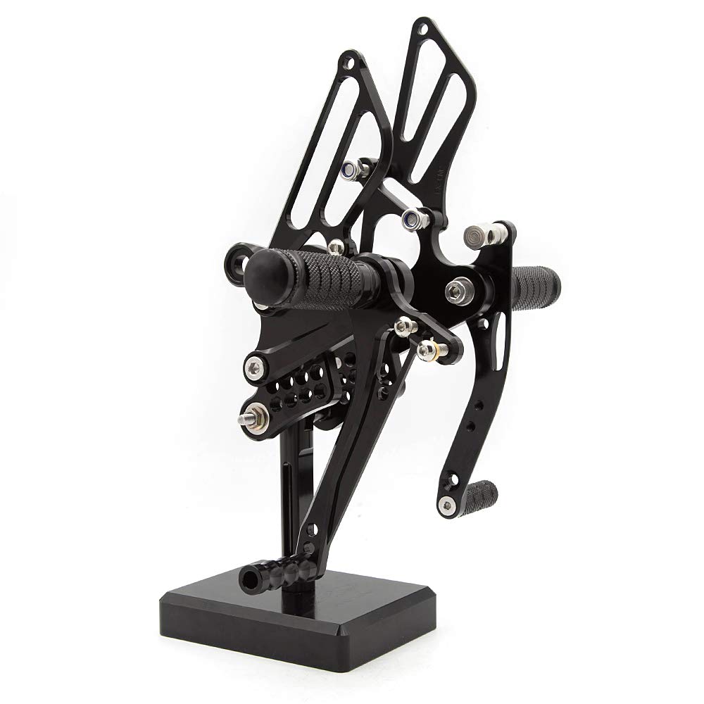 Adjustable Rearset Motorcycle Footpegs Rearset For ZX6R ZX636 1998