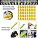 TAIWAIN Cat6 Crimping Network Repair Tool Cat5 RJ45 Crimp Set Professional Maintenance Lan Cable Stripper Tester, Crimper Wire Connector Cutter with 50PCS Connectors&50PCS Covers (YELLOW)
