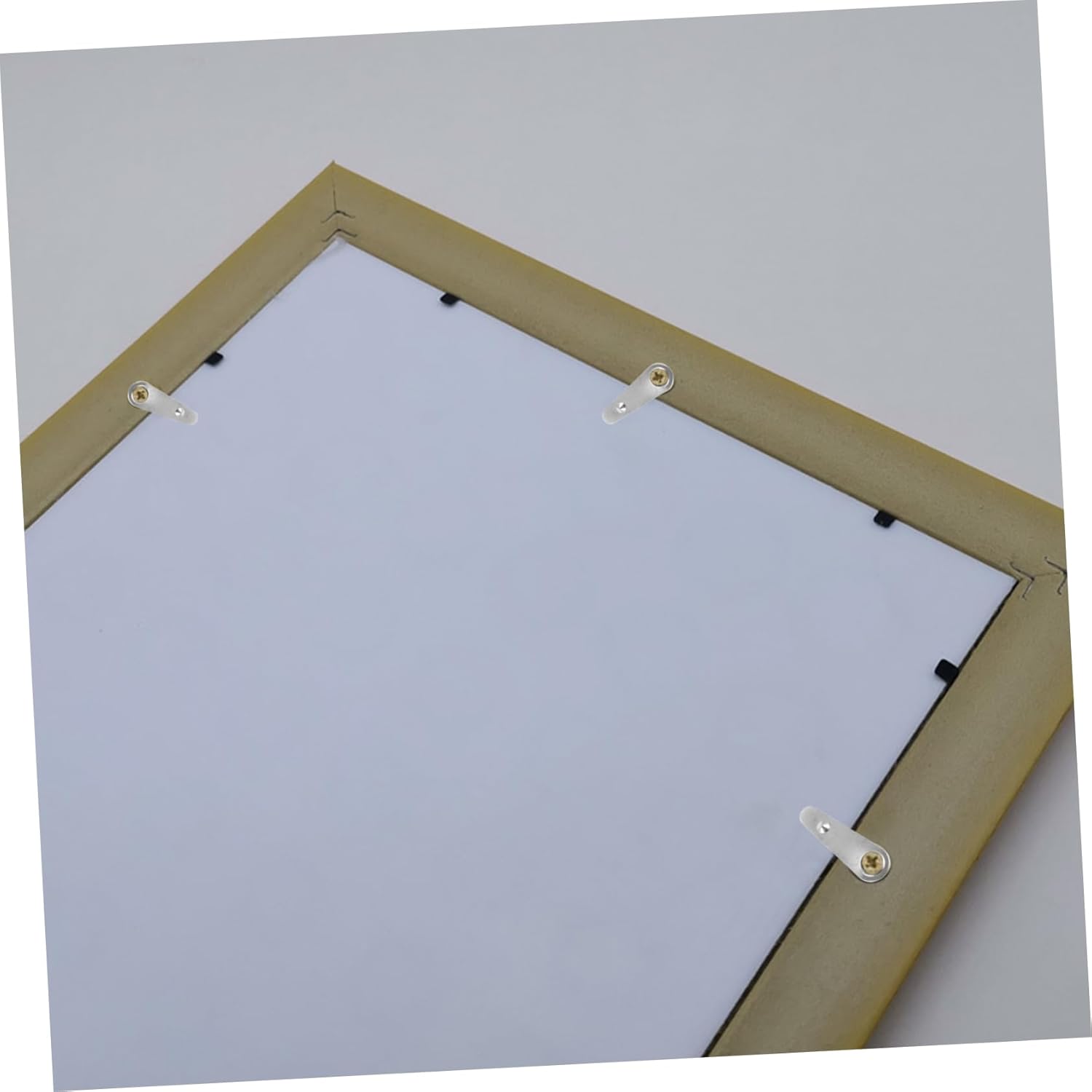 DOITOOL 5000pcs Sturdy Picture Frame Backing Clips Photo Frame Hanging Hardware Back Plate Fasteners DIY Decorative Parts