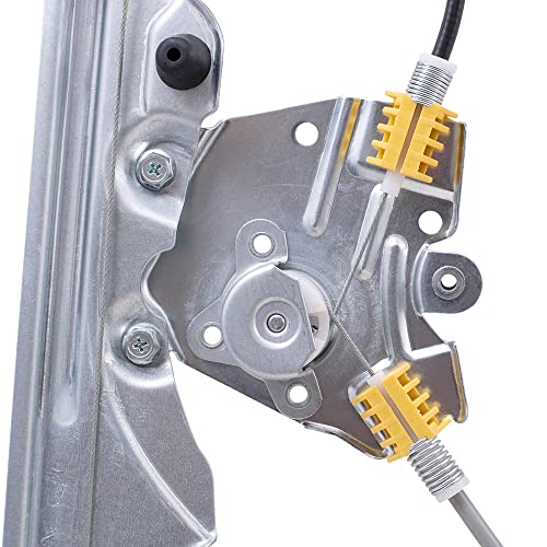 image for AutoandArt Brock Replacement Driver Front Manual Window Regulator Comp