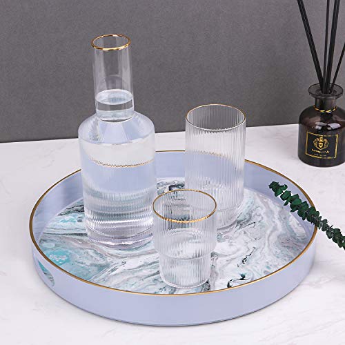 Plateaux de service, Plateau de boissons, Plateaux décoratifs de cuisine, Plateau de service en plastique, Plateau rectangulaire pour le petit déjeuner, la nourriture, la cuisine, l'Hôtel, la table-Fe