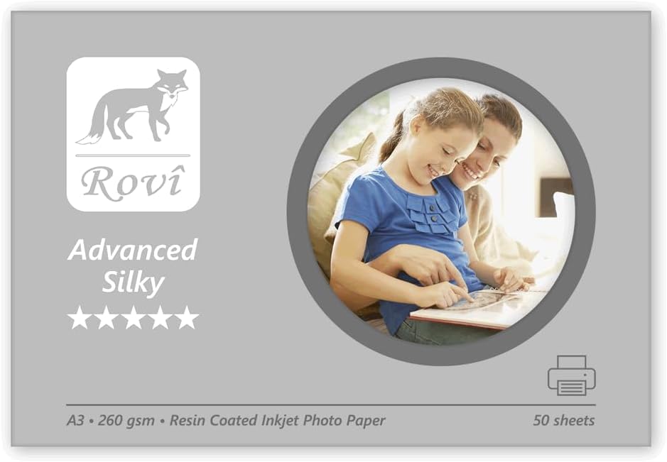 Rovi Advanced İpek Fotoğraf Kağıdı 260gsm 50yp A3