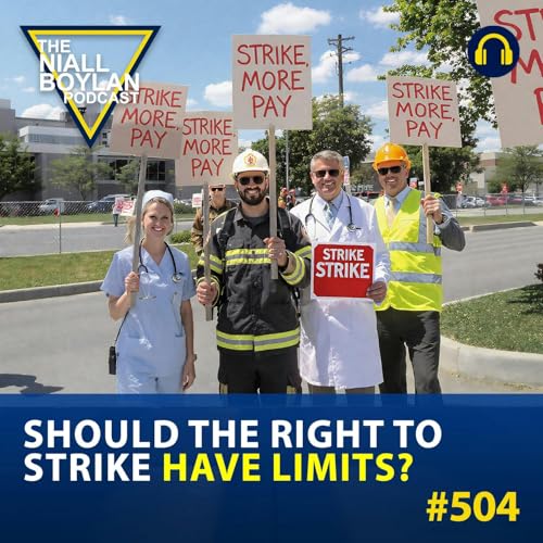 #504 Should the Right to Strike Have Limits? Podcast Por arte de portada