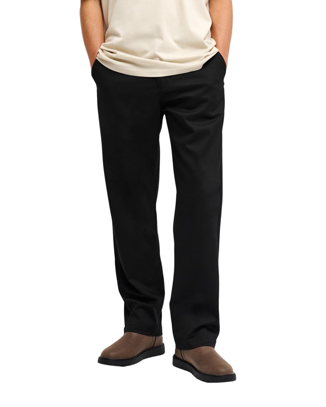 Quiksilver - Everyday Union Chino Pant for Mens - Anthracite - Solid - 34