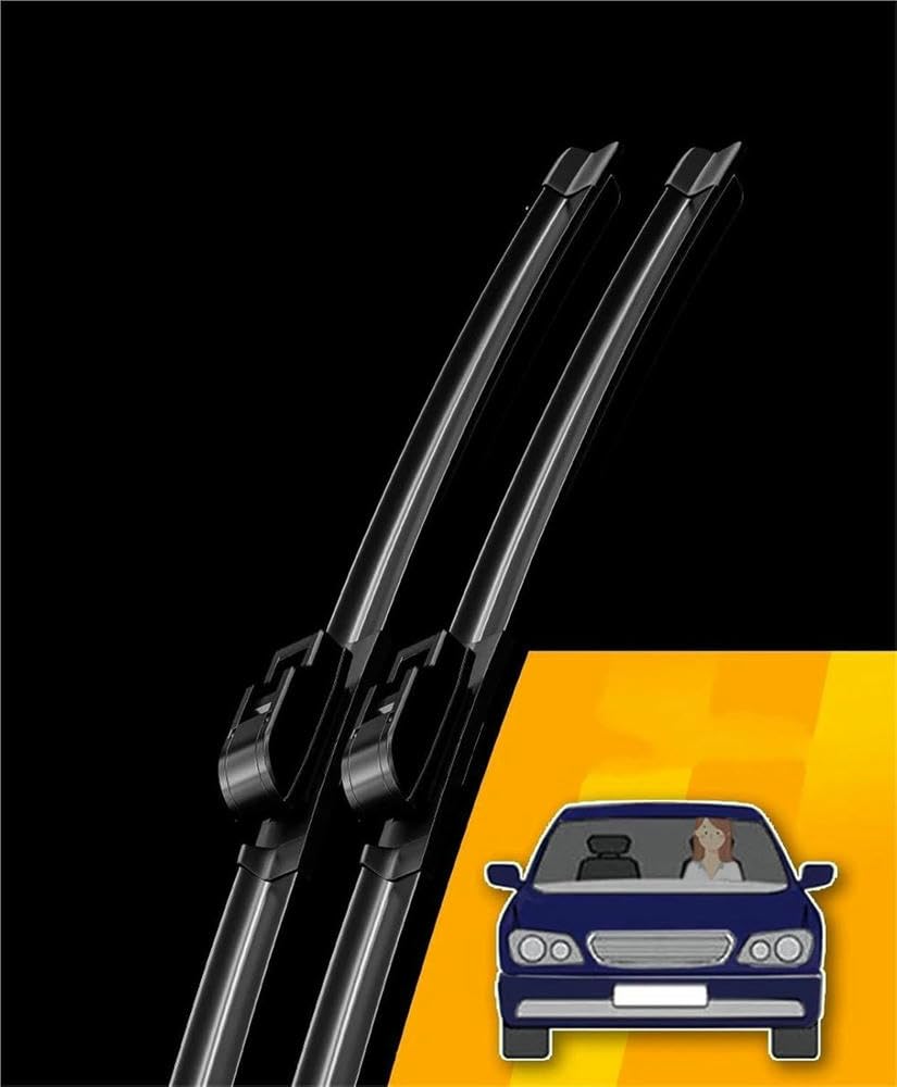 QILING Escobillas de limpiaparabrisas para Coche Escobillas de limpiaparabrisas Delanteras Escobillas de limpiaparabrisas para Dacia para Jogger 2021-2024