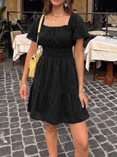  Eyelet Mini Dress - image 6