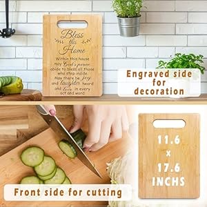 House Warming Gifts, Hostess Gifts for Women, New Home Gift Ideas for New Homeowner, New Home Decor, Christian New Home Decor for Kitchen, Bless this Home Christian Cutting Board House Warming Gifts Hostess Gifts for Women New Home Gift Ideas for New Homeowner New Home Decor Christian New Home Decor for Kitchen Bless this Home Christian Cutting Board