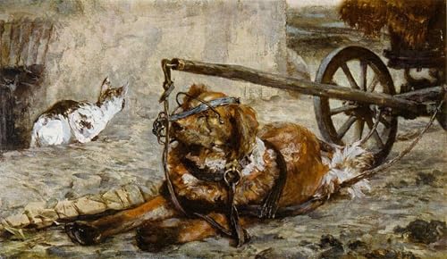 Tableaux peinture sur toile Adolph Menzel idéal pour déco chambre à coucher
