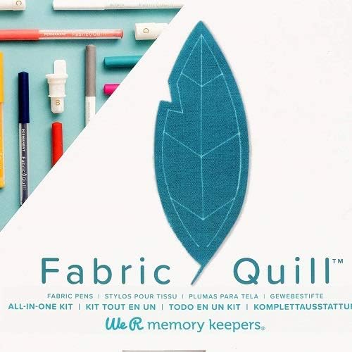 We R Memory Keepers WR661078 WR Fabric Quill Starter Kit One Size, Assorted Colours - Image 4