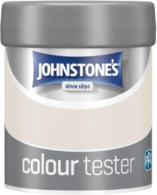 Johnstone's Paint Tester Pots Wall & Ceiling Paint Champagne