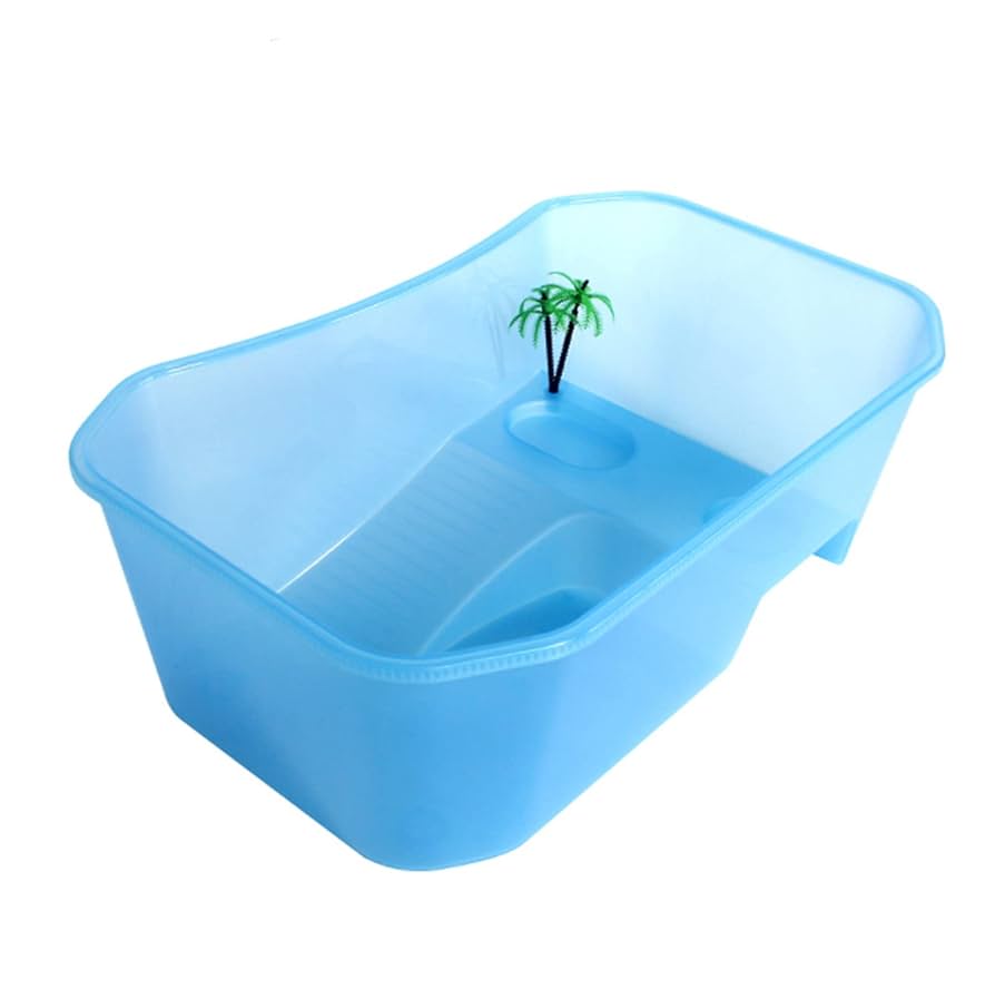 Amazon | 亀 水槽 大きい カメ 水槽 亀の水槽 特大 亀 飼育