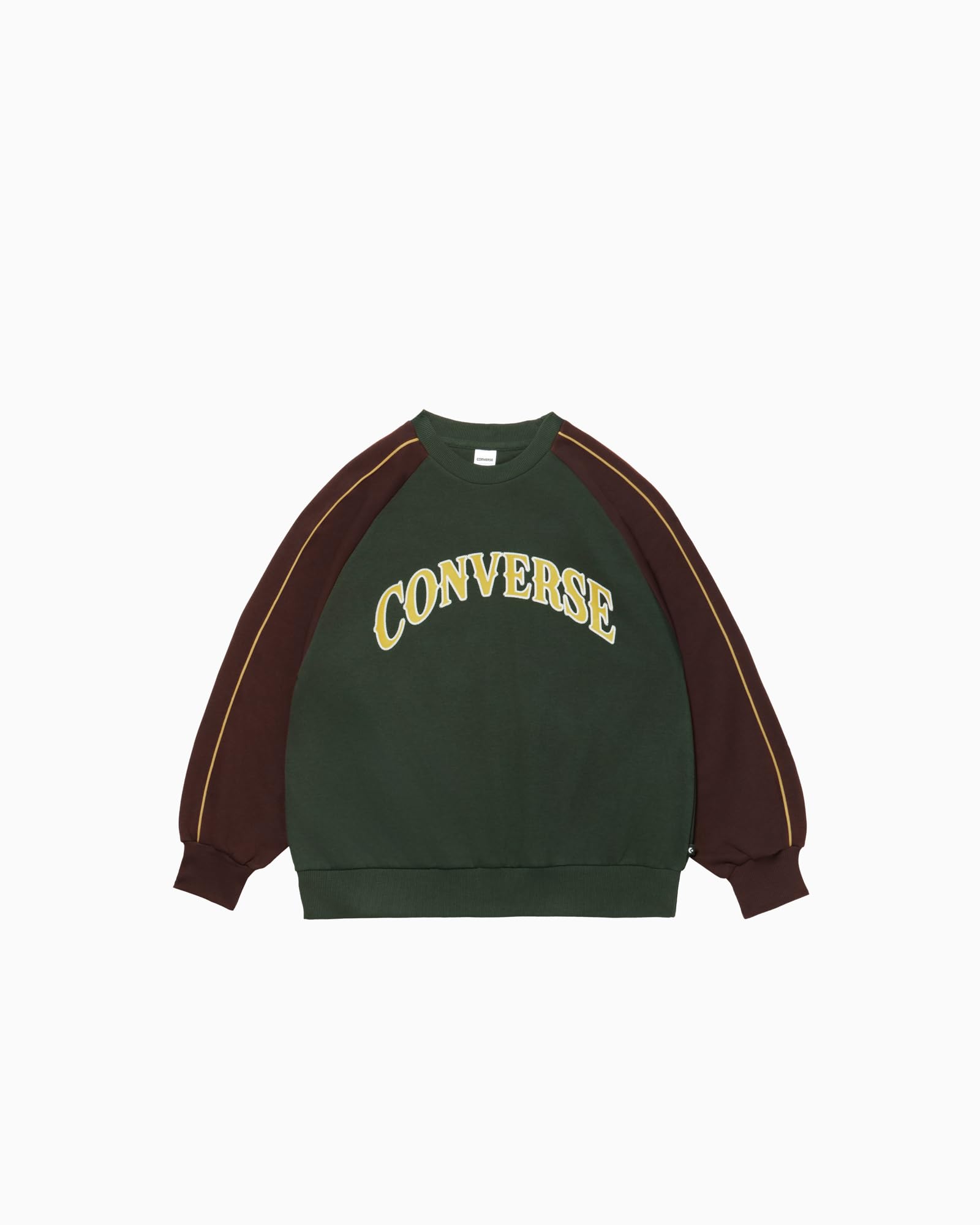 【84%OFF+ポイント12%】【実質1,068円】 コンバース レディース トレーナー COLOR BLOCK SWEAT CREW TOP