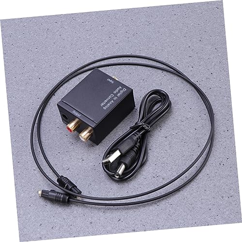 Convertidor de audio digital analógico para conectar TV moderna a amplificador antiguo 4