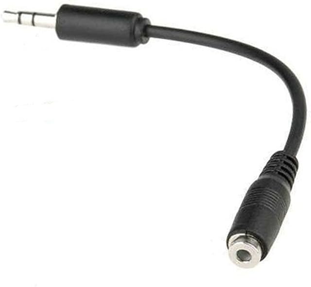 2.5mm Female to 3.5mm Male Jack Stereo Adapter