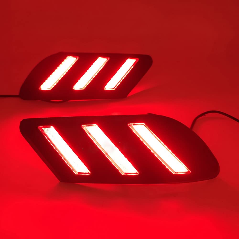Fanale Posteriore Auto Auto Posteriore Lampada Nebbia Luce di Freno Indicatori di Direzione Paraurti Lampada Riflettore Lampada per Nissan per Sentra per Sylphy 2016 2017 2018 2019