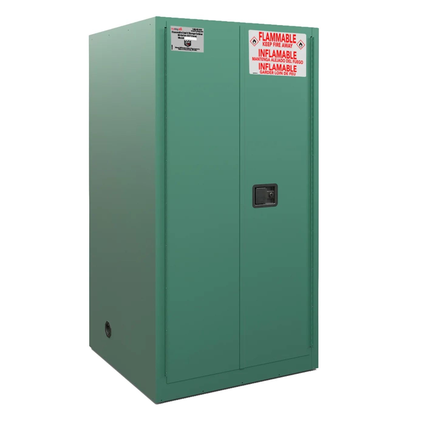 FireKing 60 Gallon Pesticide Flammable Safety Cabinet, Manual Door
