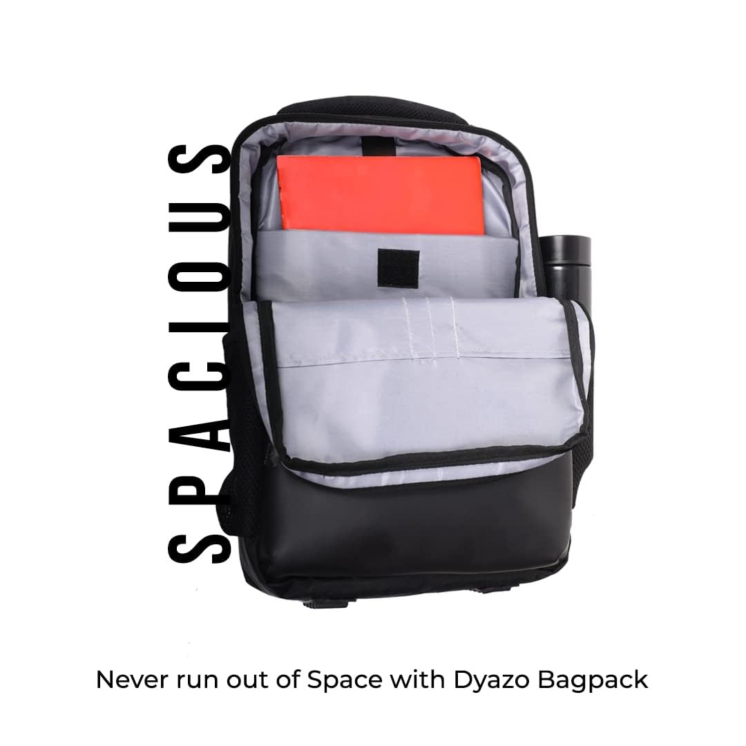 Dyazo 30 L Slim Business Laptop Backpack Casual Design Water Resistant Backpack for laptops for 15.6 inch laptop (Black) 26