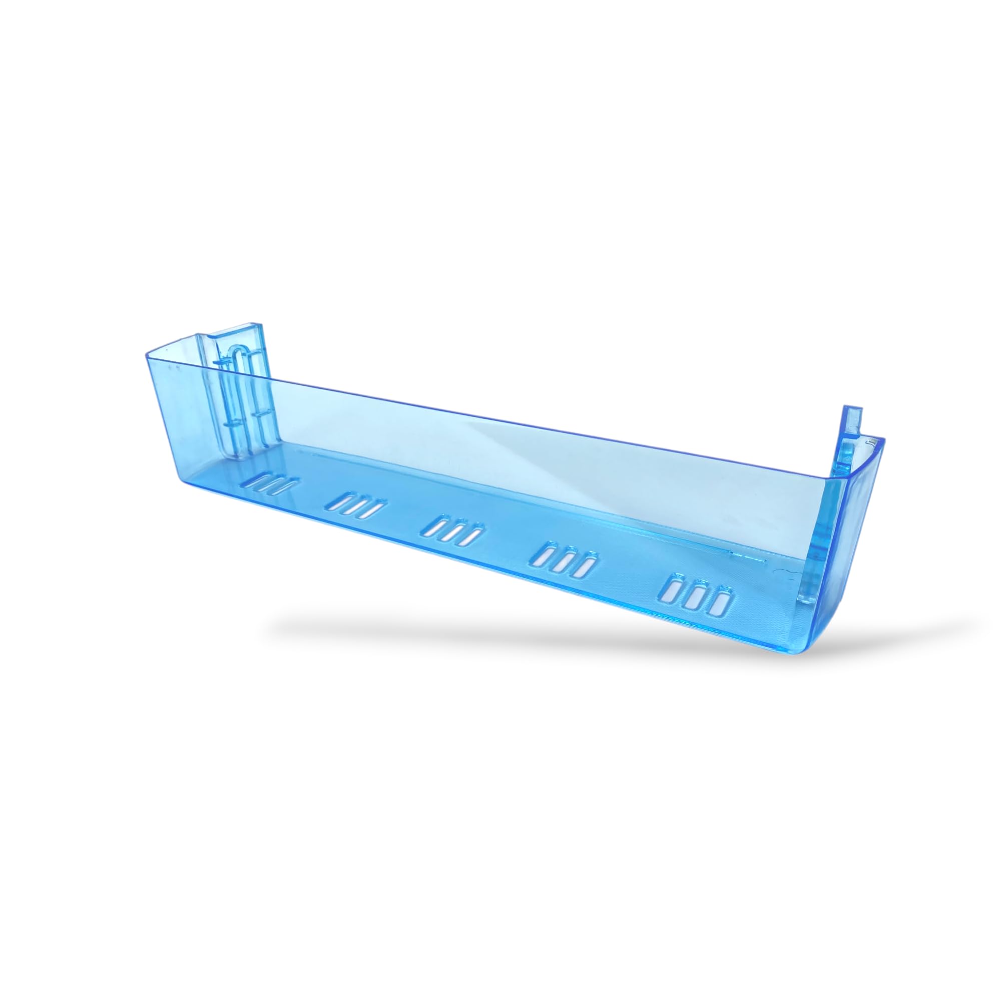 Big Bottle Shelf (Middle Rack) Compatible with Videocon Double Door Refrigerator (Jerry) | 44.2 cm Length | Fridge Door Bottle Guard Replacement | Durable Transparent Shelf - Alix Apex