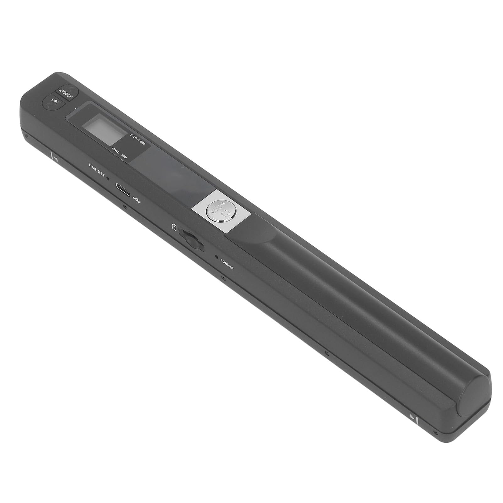 Portable Document Scanner, 900DPI Mobile Handheld Photo Scanner for A4 Documents, Pictures, Pages Texts, Receipt, Scanner Wand for Flat Scanning, JPG PDF Format, High Speed USB