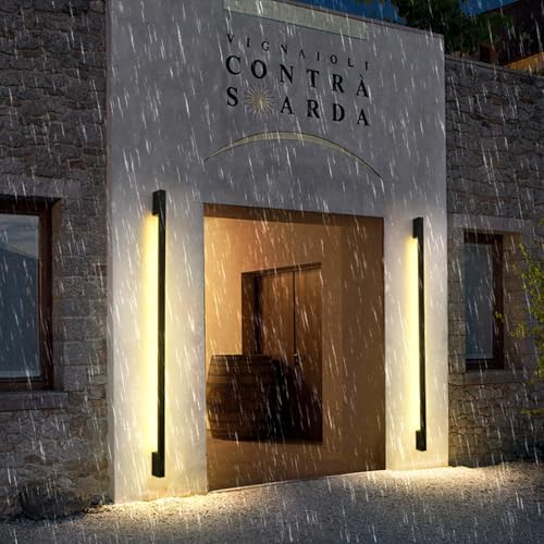 Jardins luminaire mural étanche LED pour sublimer vos soirées d'été et allées extérieures