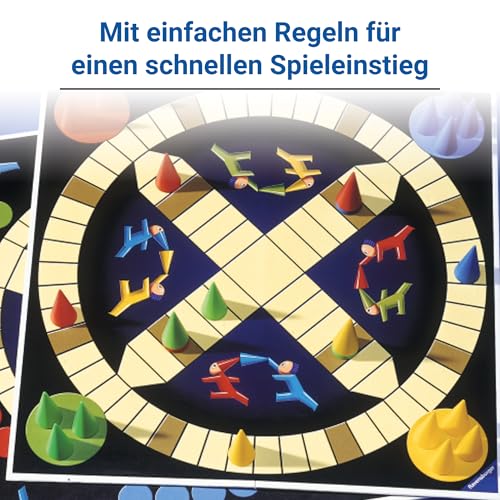 Ravensburger 26736 - Fang den Hut - Hütchenspiel für 2-6 Spieler, Familienspiel ab 6 Jahren, Ravensburger Klassiker – Bild 4