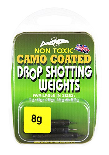 DinsmoresDrop-Shot Weights (Pack of 2) - Brown, 2 x 10 g