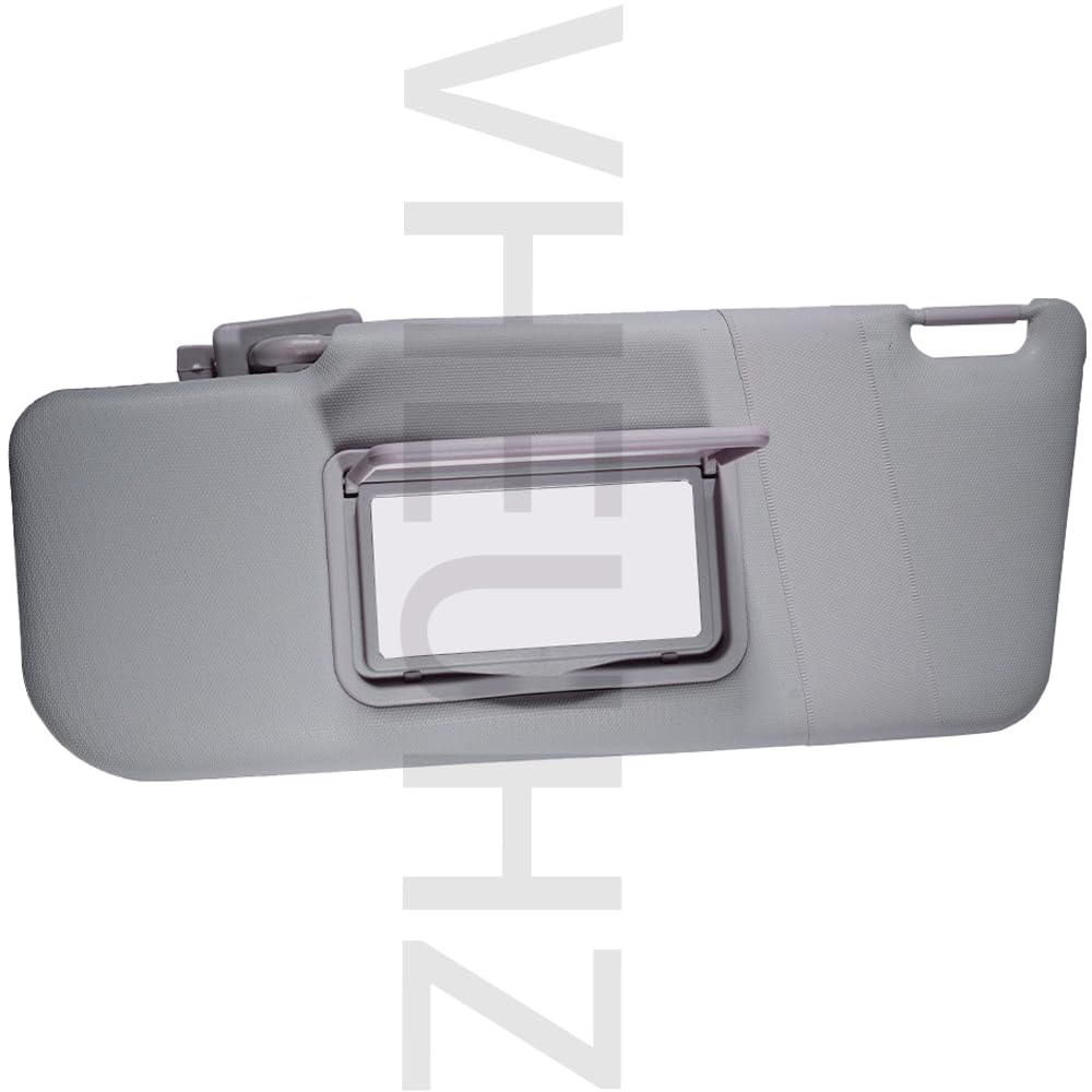 1 Pieza Parasol Lado Conductor Izquierdo Compatible con FIAT Panda A Partir DE 2003 (con Espejo Y Bolsillo) (Lado Izquierdo del Conductor 17.072/00)