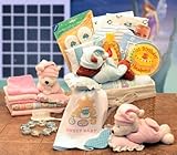 Sweet Dreams - BLUE - Newborn Baby Basket - Shower Gift Idea for New Baby Boys