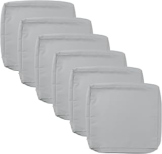 idee-home Patio Cushion Covers Replacement, Outdoor Cushion Slipcovers, Waterproof Chair Seat Cover for Sofa Couch Furnitu...