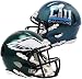 Riddell Philadelphia Eagles Super Bowl LII Champions Revolution Speed Mini Football Helmet - Fanatics Authentic Certified