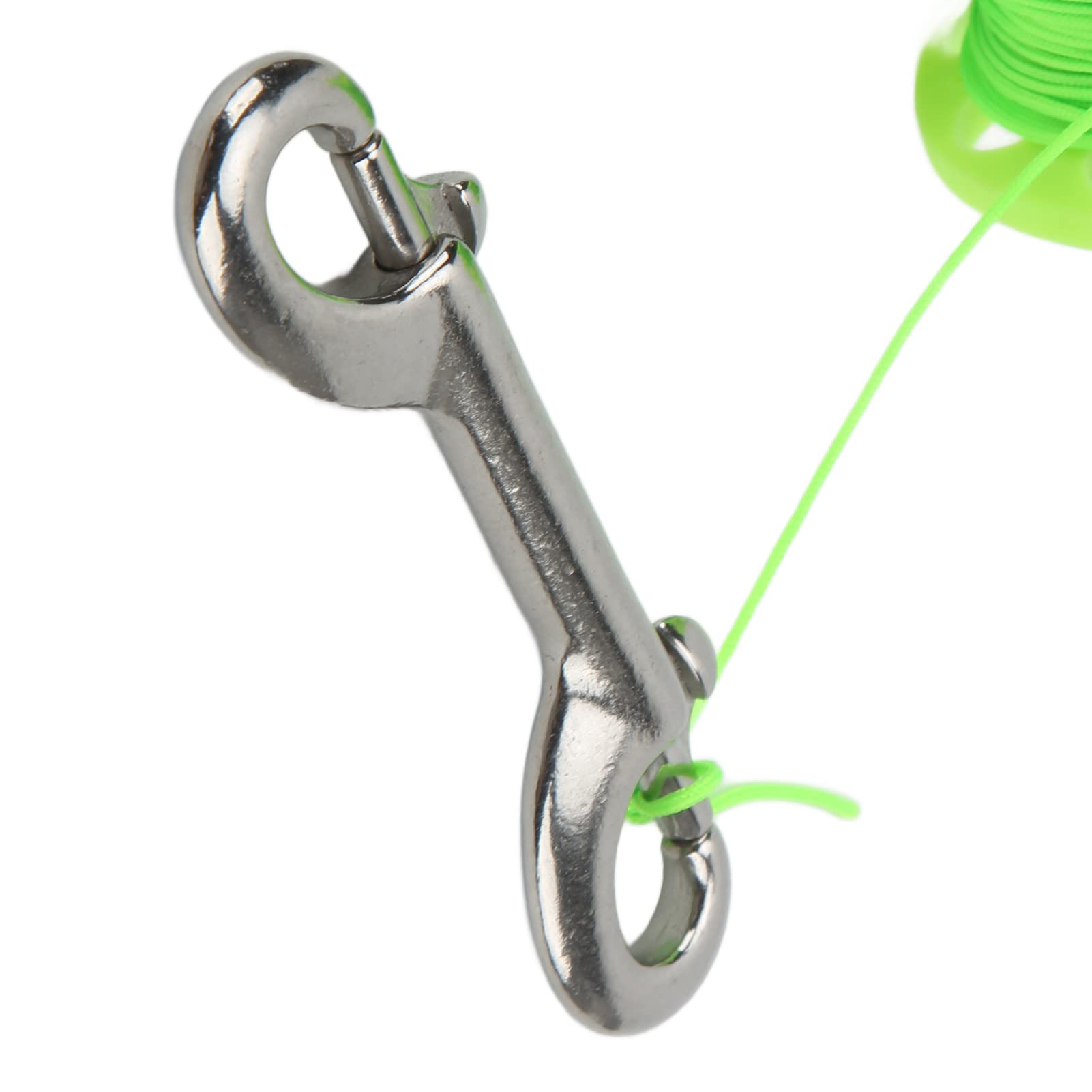 Gavigain Diving Reel Lightweight High Density Plastics Rust Resistant User Friendly Design Diving Equipment (Green)