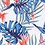 White Tropical Leaves