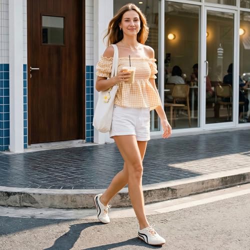 Image of Tigeridea Mary Jane Sneakers for Women Casual Walking Tennis Fashion Shoes
