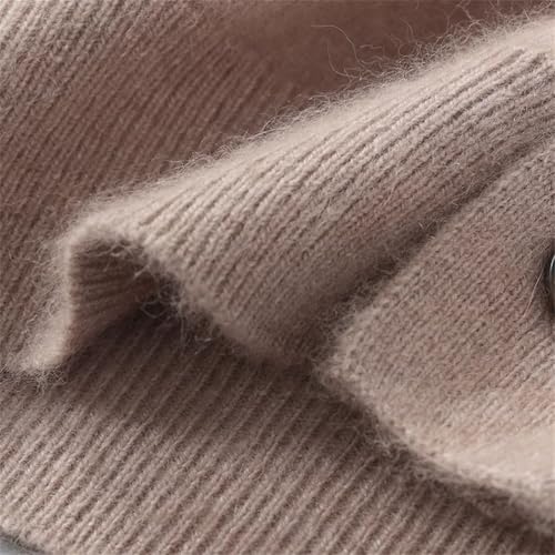 Men's Cashmere Cardigan Sweater Men Casual V-Neck Loose Knit Cardigans4