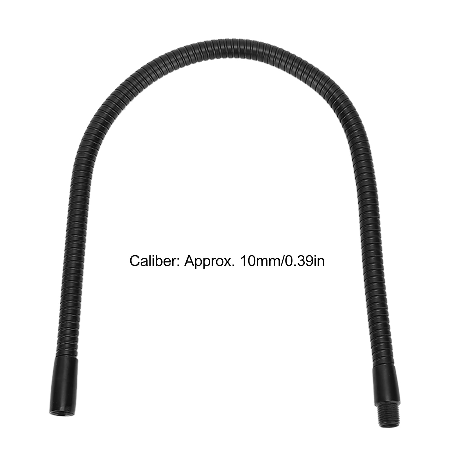 Tubo Flessibile a Collo di Cigno per Lampada da Tavolo da 4 Pezzi, Tubo Flessibile Universale Universale a 360° da 12-45 Cm, Tubo di Ricambio per Lampada in Alluminio Calibro 10