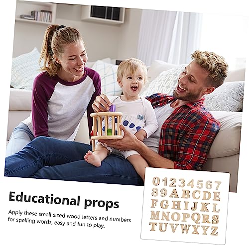 Lettres et chiffres bois pour personnaliser vos albums de scrapbooking