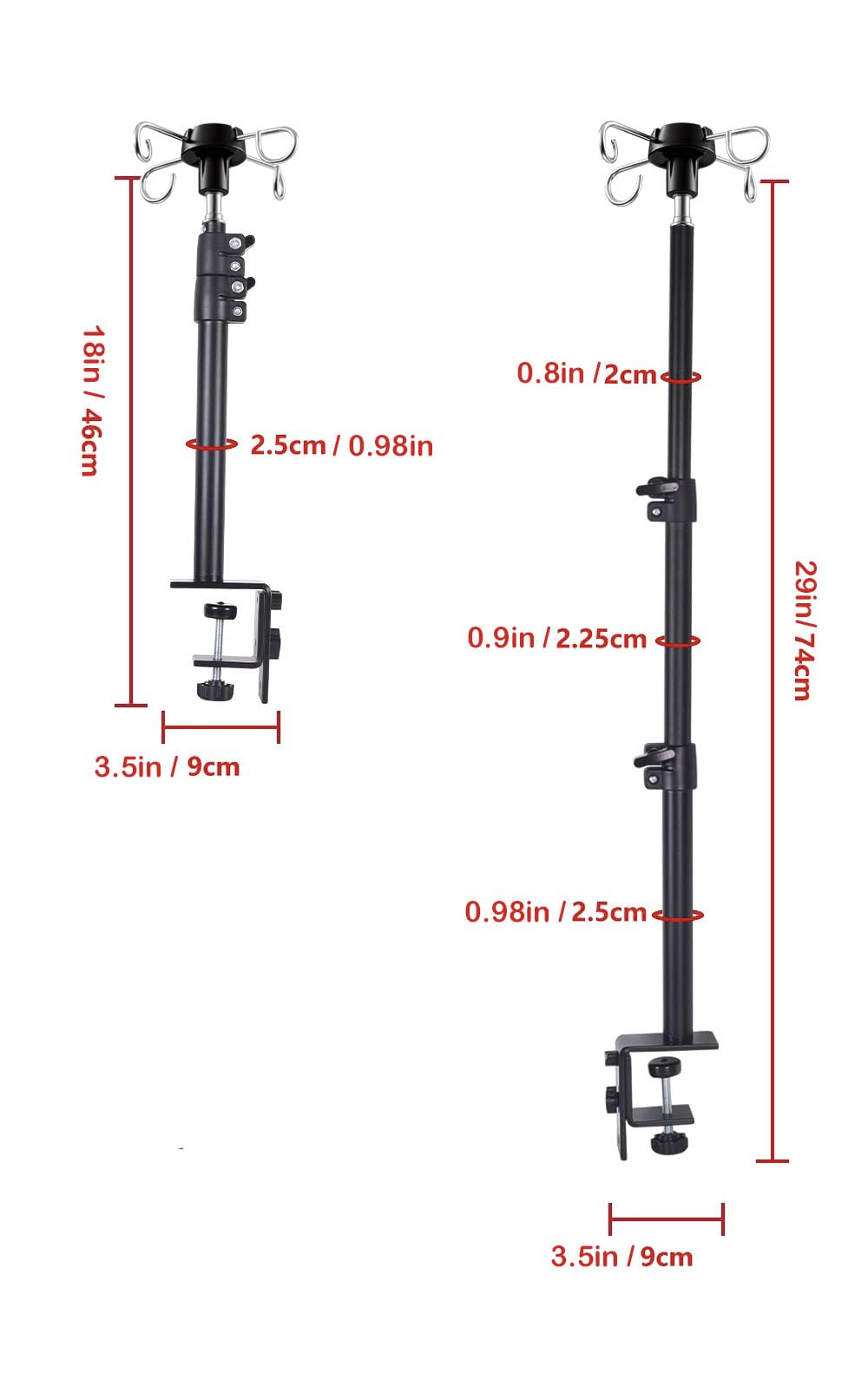 Wintopro Flex Shaft Tool Stand - Heavy Duty & Adjustable -2
