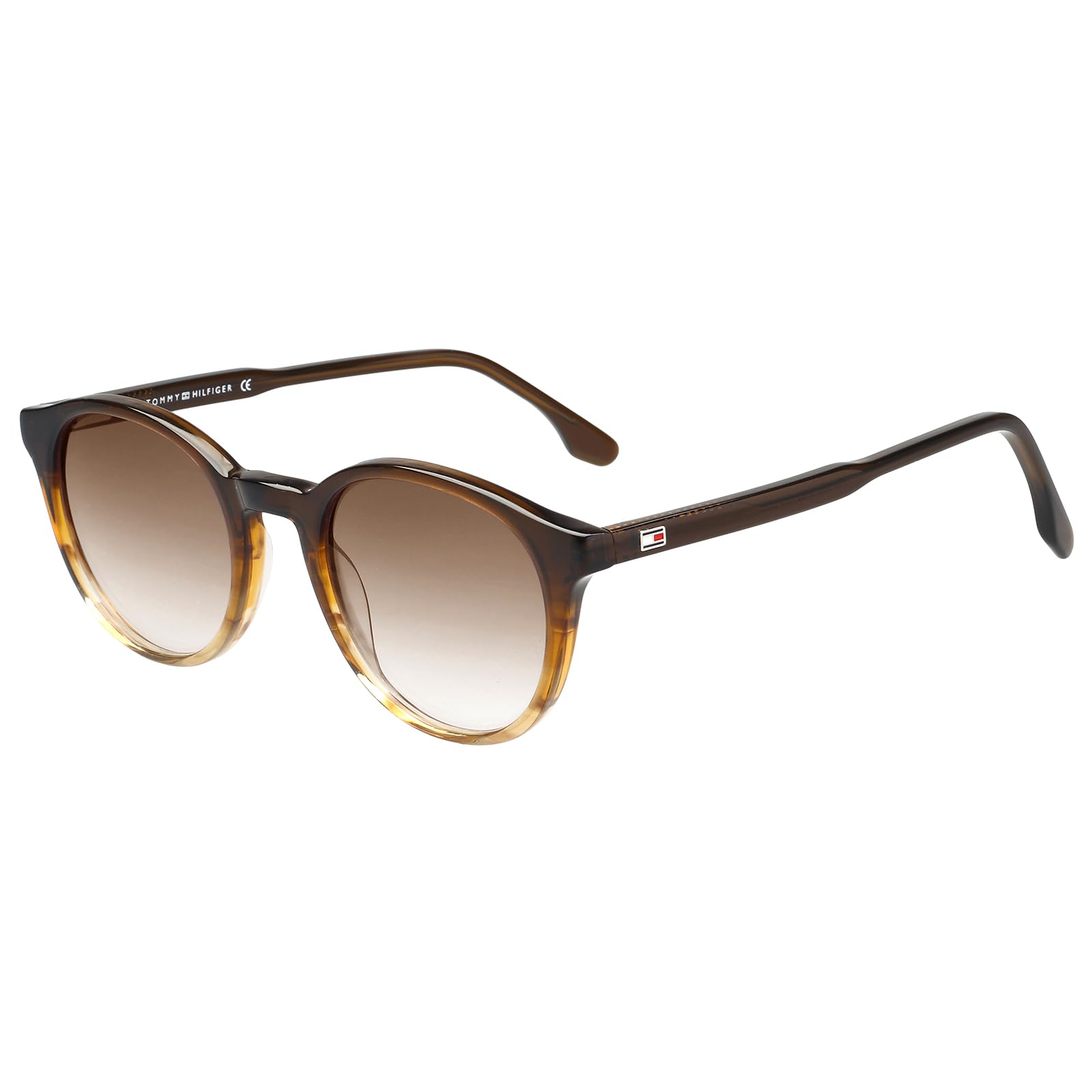 |Brown Full Frame Oval Sunglasses|100% UV Protected (Uv 400) Brown Gradient Faded Lens|Men's & Women's|Small|TH 3511 C4 49 S-image-43