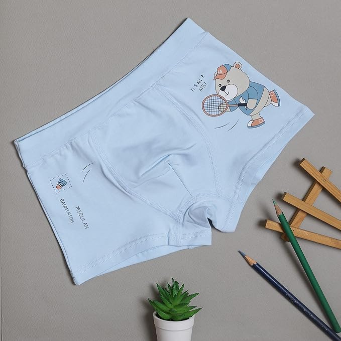 Image of Little Swag Pack of Cotton Panties for Baby Boys Kids Underwear with Multiple Prints, Everyday Wear Boxers, Boy Shorts, Innerwear