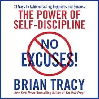No Excuses! Audiolibro Por Brian Tracy arte de portada