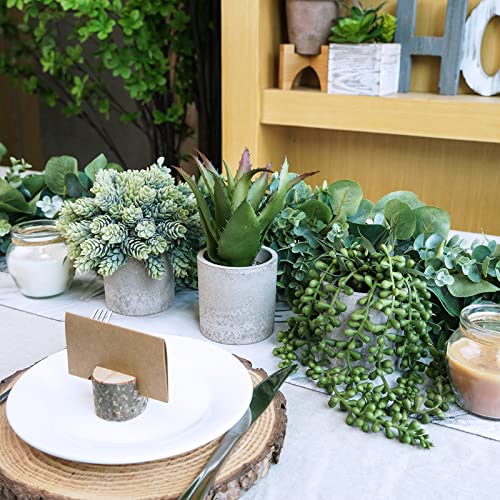 Winlyn-Set-of-3-Mini-Potted-Succulents-Artificial-String-of-Pearls-Aloe-Hops-Succulent-Plants-in-Gray-Pots-for-Gifts-Table-Shelves-Windowsill-Office-Desk-Indoor-Greenery-Decorations-Wedding-Favors