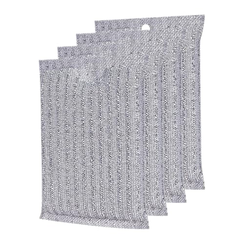 Paño de cocina de alambre reutilizable - 4 piezas de esponjas de limpieza, estropajos duraderos que no rayan, paños resistentes para superficies de cocina | Ayuda de limpieza eficaz para estufas, sart Paño de cocina de alambre reutilizable - 4 piezas de esponjas de limpieza, estropajos duraderos que no rayan, paños resistentes para superficies de cocina | Ayuda de limpieza eficaz para estufas, sart